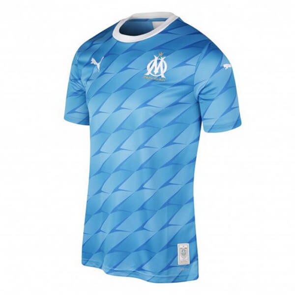 Maillot Football Marseille Exterieur 2019-20 Bleu Clair